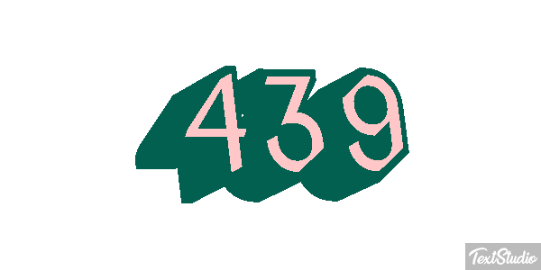 439 Texteffekt