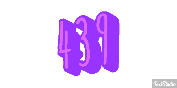 439 Texteffekt