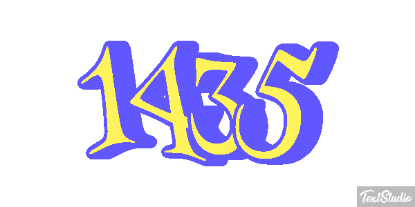 1435 Текстовый эффект