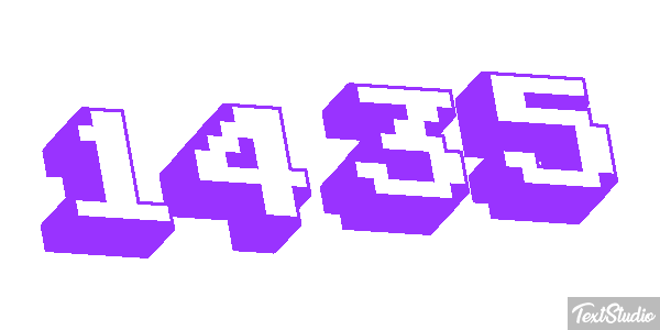 1435 Текстовый эффект