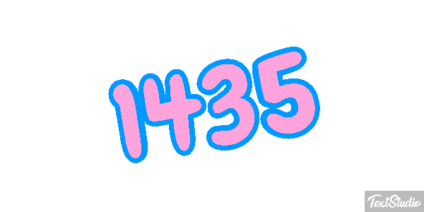 1435 Текстовый эффект