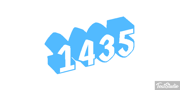 1435 Текстовый эффект