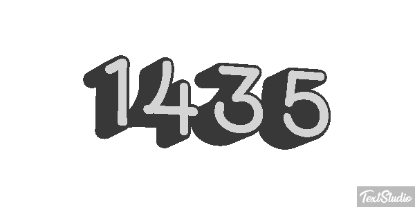 1435 Текстовый эффект