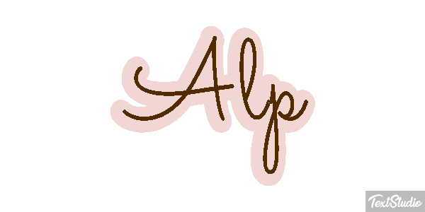 Alp テキスト効果