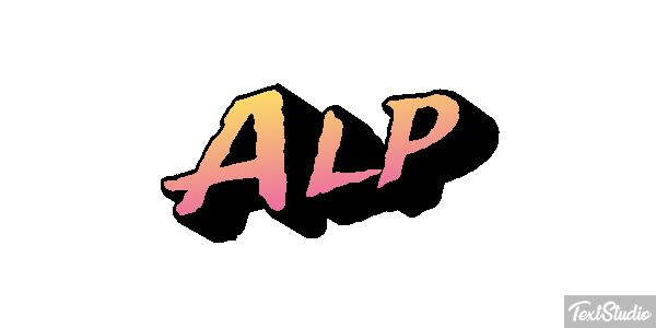 Alp テキスト効果