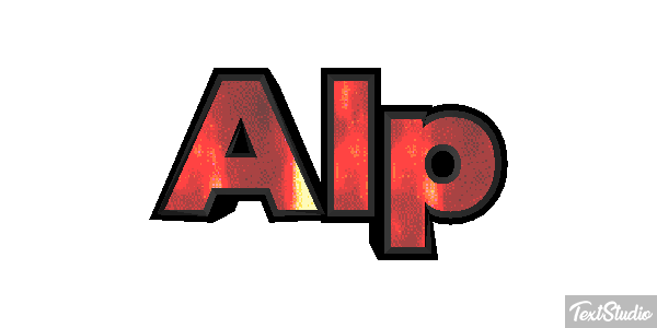Alp テキスト効果