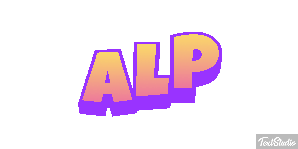 Alp テキスト効果