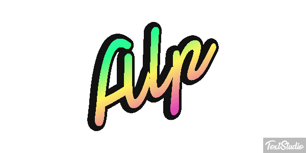 Alp テキスト効果
