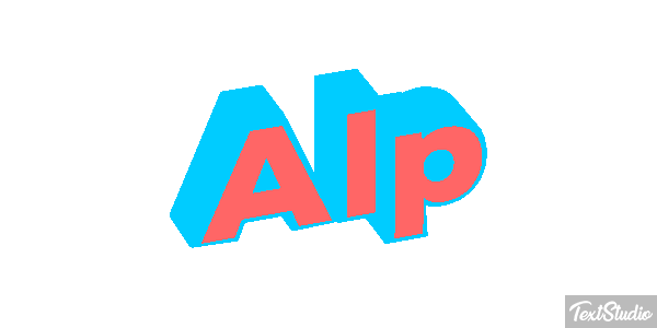 Alp テキスト効果