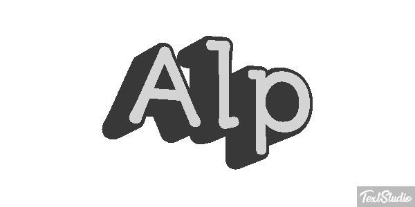 Alp テキスト効果