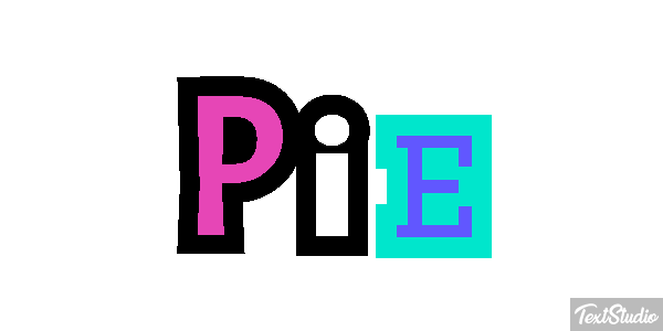 Pie Efekt tekstowy