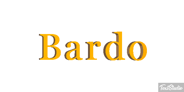 Bardo Effetto testo
