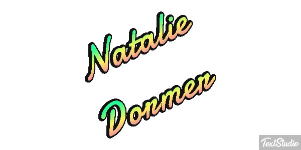 Natalie Dormer Text effect