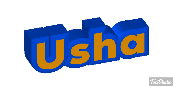 Usha テキスト効果