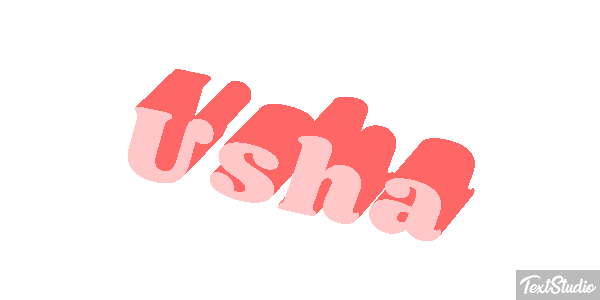 Usha テキスト効果