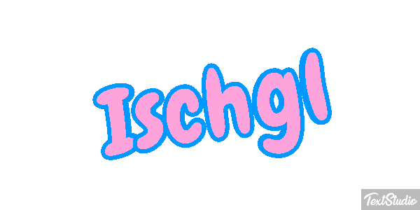 Ischgl テキスト効果