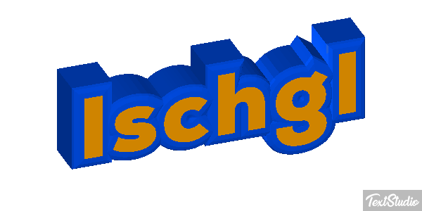 Ischgl テキスト効果