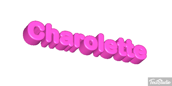 Charolette Effetto testo