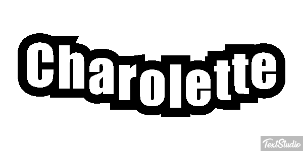 Charolette Effetto testo