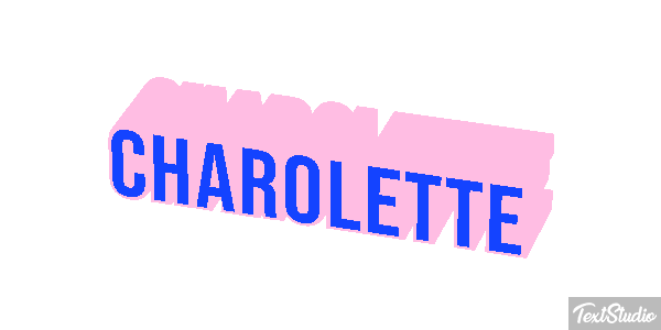 Charolette Effetto testo