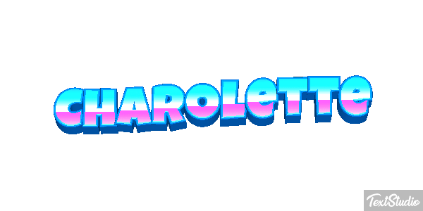 Charolette Effetto testo