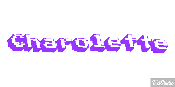 Charolette Effetto testo