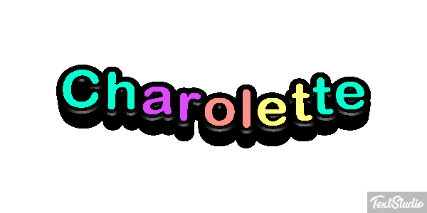 Charolette Effetto testo