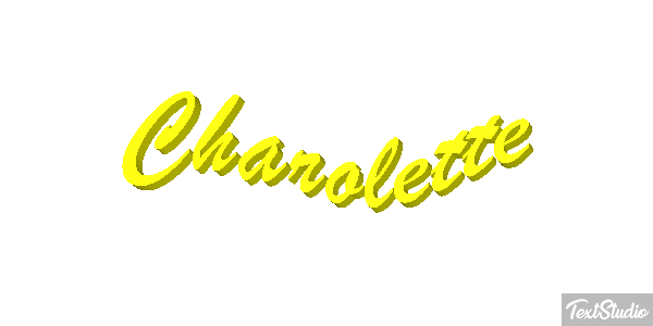 Charolette Effetto testo