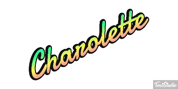 Charolette Effetto testo