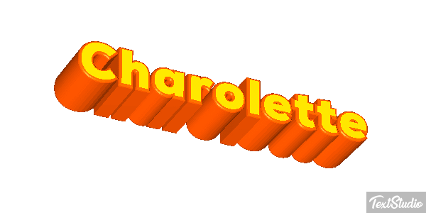 Charolette Effetto testo