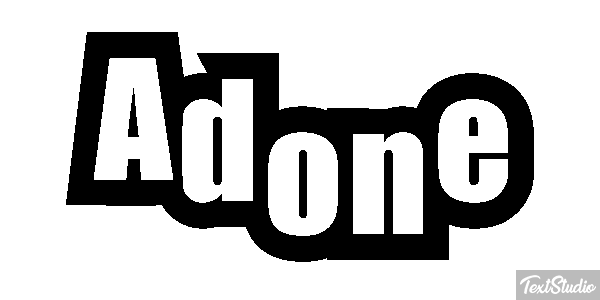 Adone Efekt tekstowy