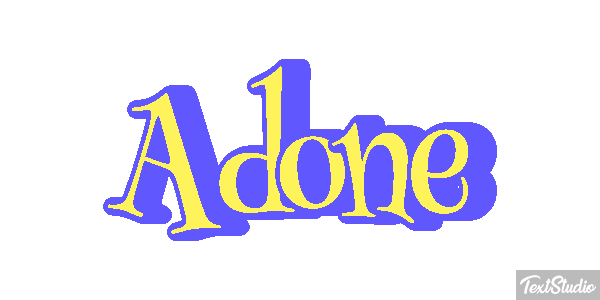 Adone Efekt tekstowy