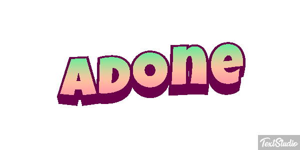 Adone Efekt tekstowy