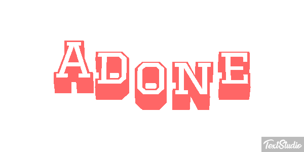 Adone Efekt tekstowy