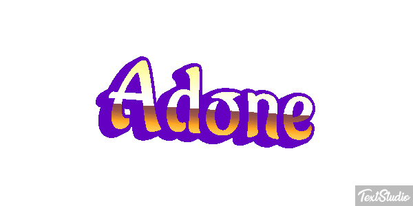 Adone Efekt tekstowy