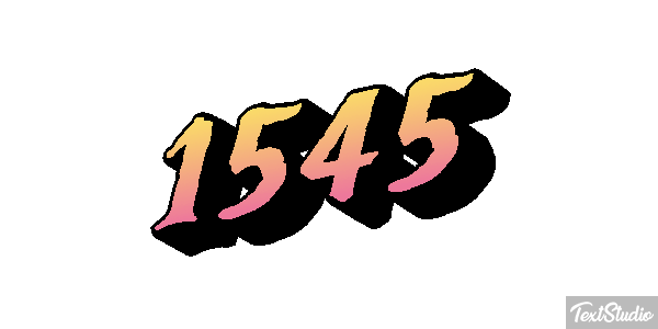 1545 Efekt tekstowy