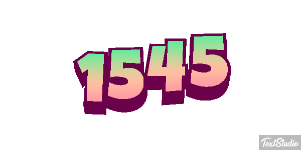 1545 Efekt tekstowy