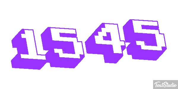 1545 Efekt tekstowy