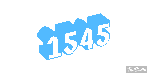 1545 Efekt tekstowy