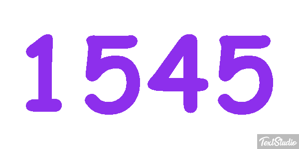 1545 Efekt tekstowy