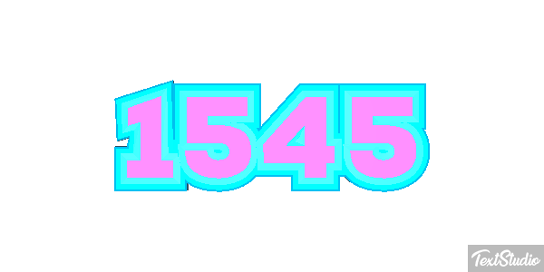 1545 Efekt tekstowy