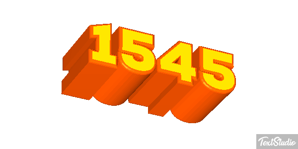 1545 Efekt tekstowy