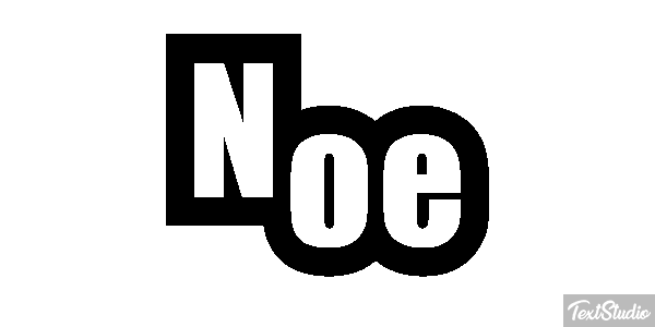 Noe Text effect