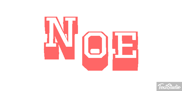 Noe Text effect