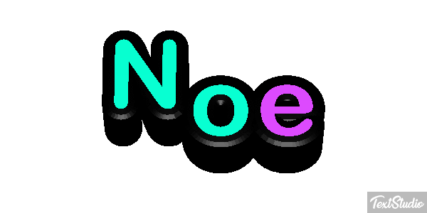 Noe Text effect