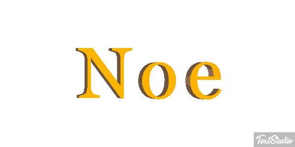 Noe Text effect