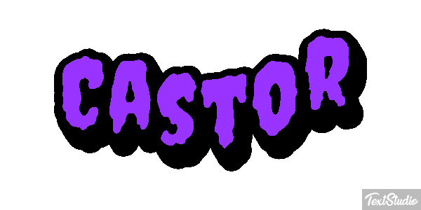Castor Text effect