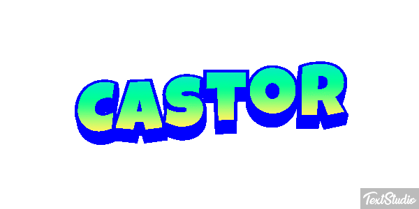 Castor Text effect