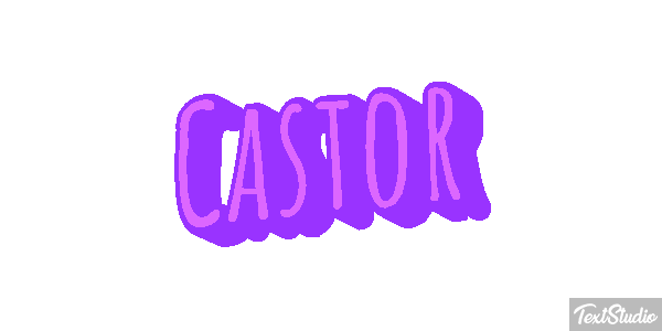 Castor Text effect