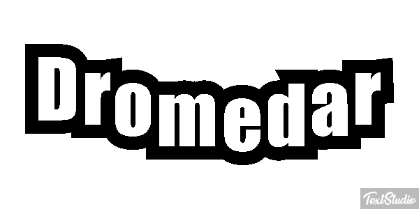 Dromedar Effetto testo